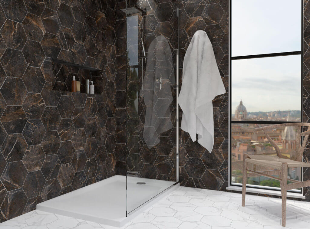 На пол Kenia L50 Negro 9.9х49.2 - фото 3