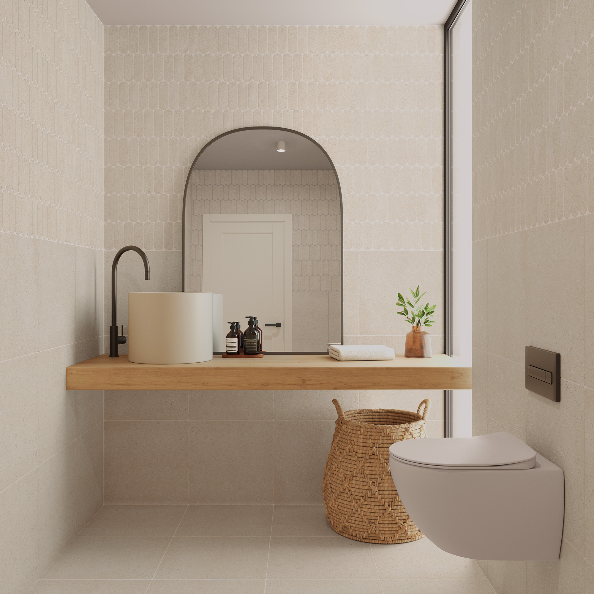 135316 На пол Stone Dust M Nero Matt 5x15 - фото 4