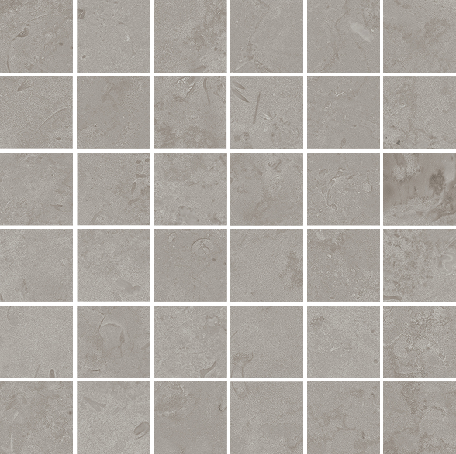 DD2052/MM Декор Про Лаймстоун Серая Матовая Мозаичная 30х30 - фото 4