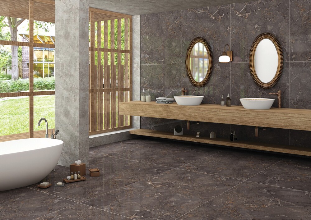 На пол Grand Slabs Galactico Sky High Glossy 120х120 - фото 5