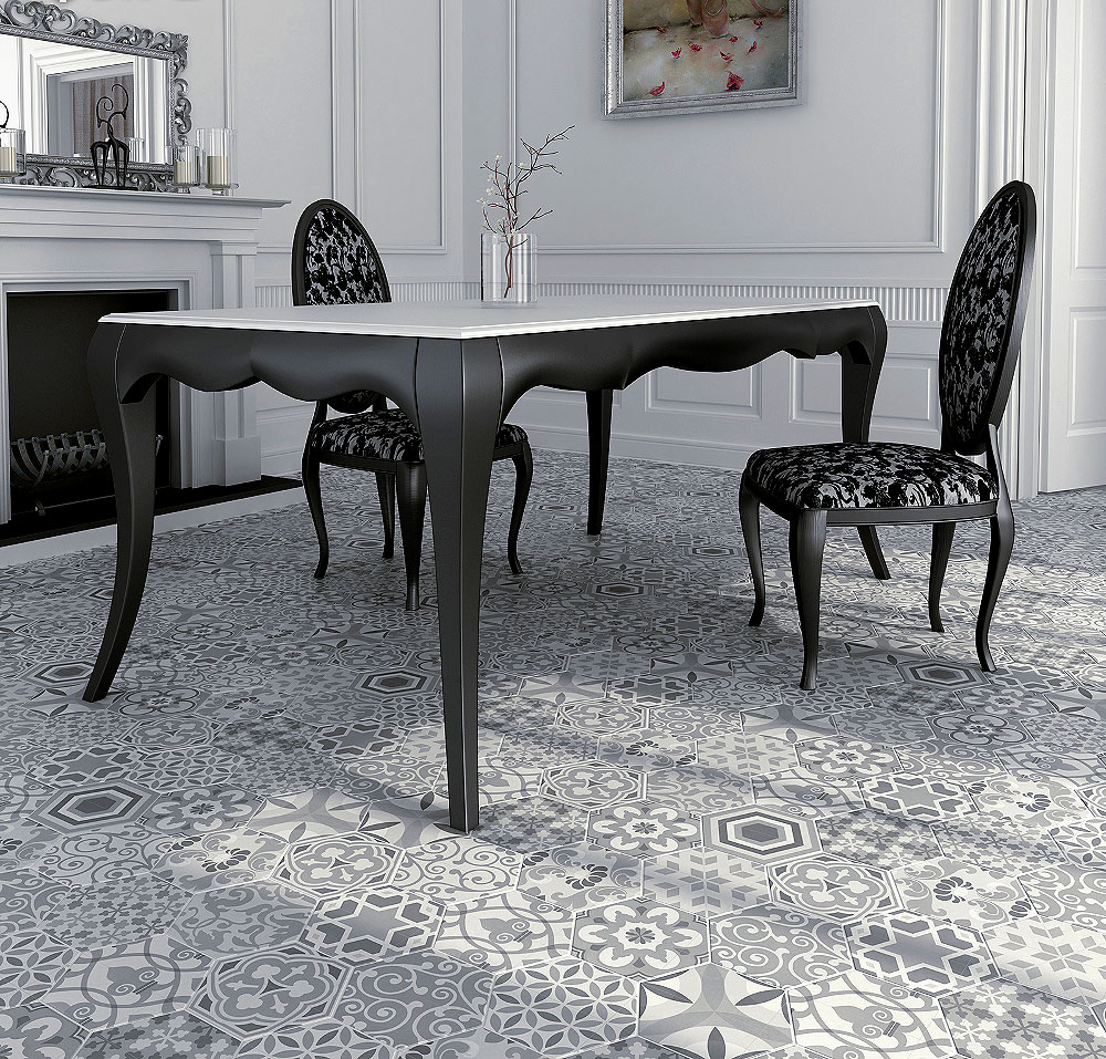 21357 Декор Harmony B&W - фото 23