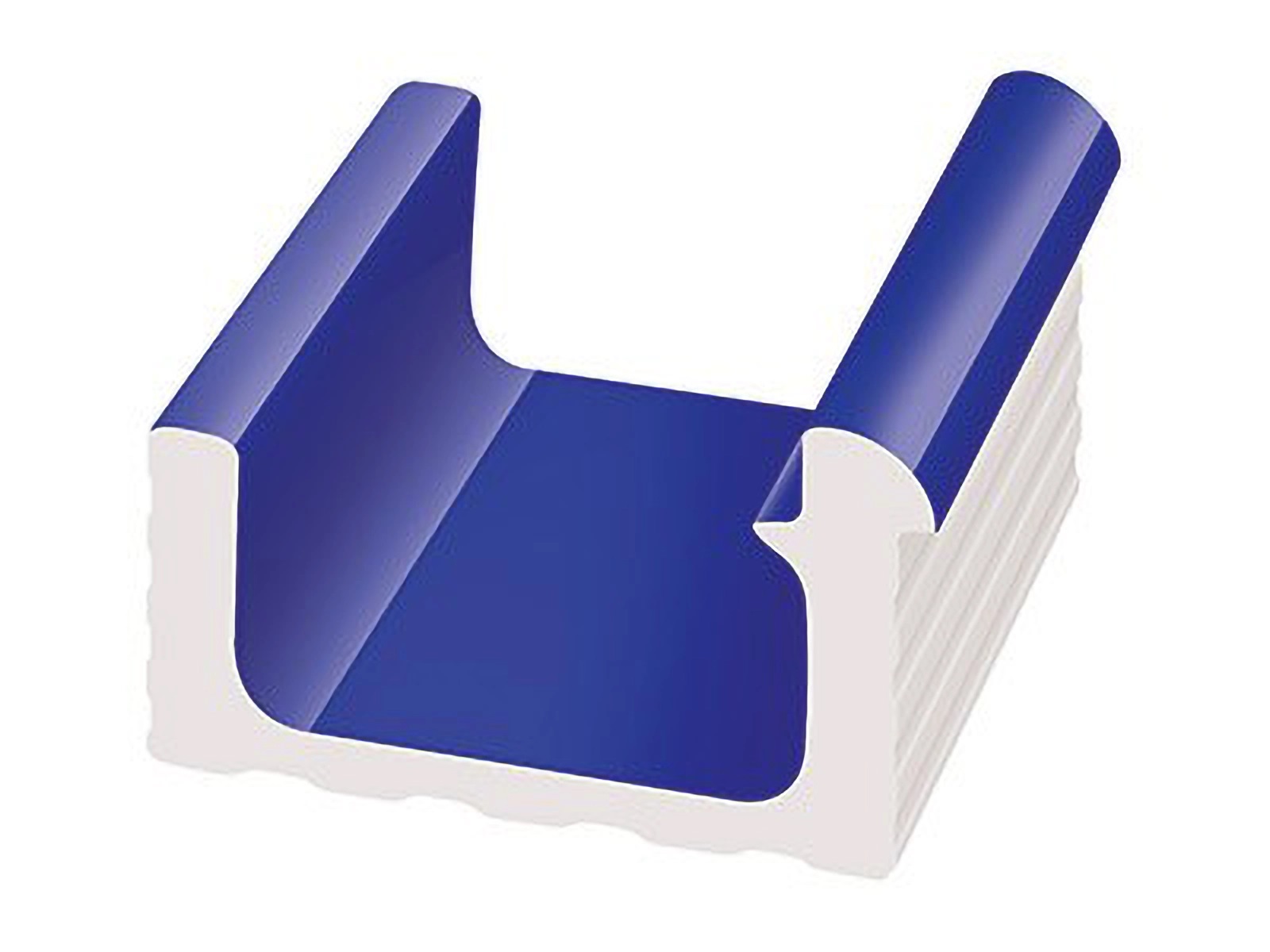 KP107 Декоративная вставка Olympic Series Переливной лоток керамический Cobalt 24x24.5