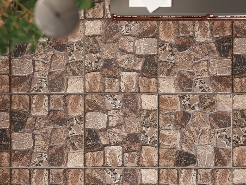 17283 На пол Vilio Brown коричневый рельеф 29.8x29.8 - фото 15