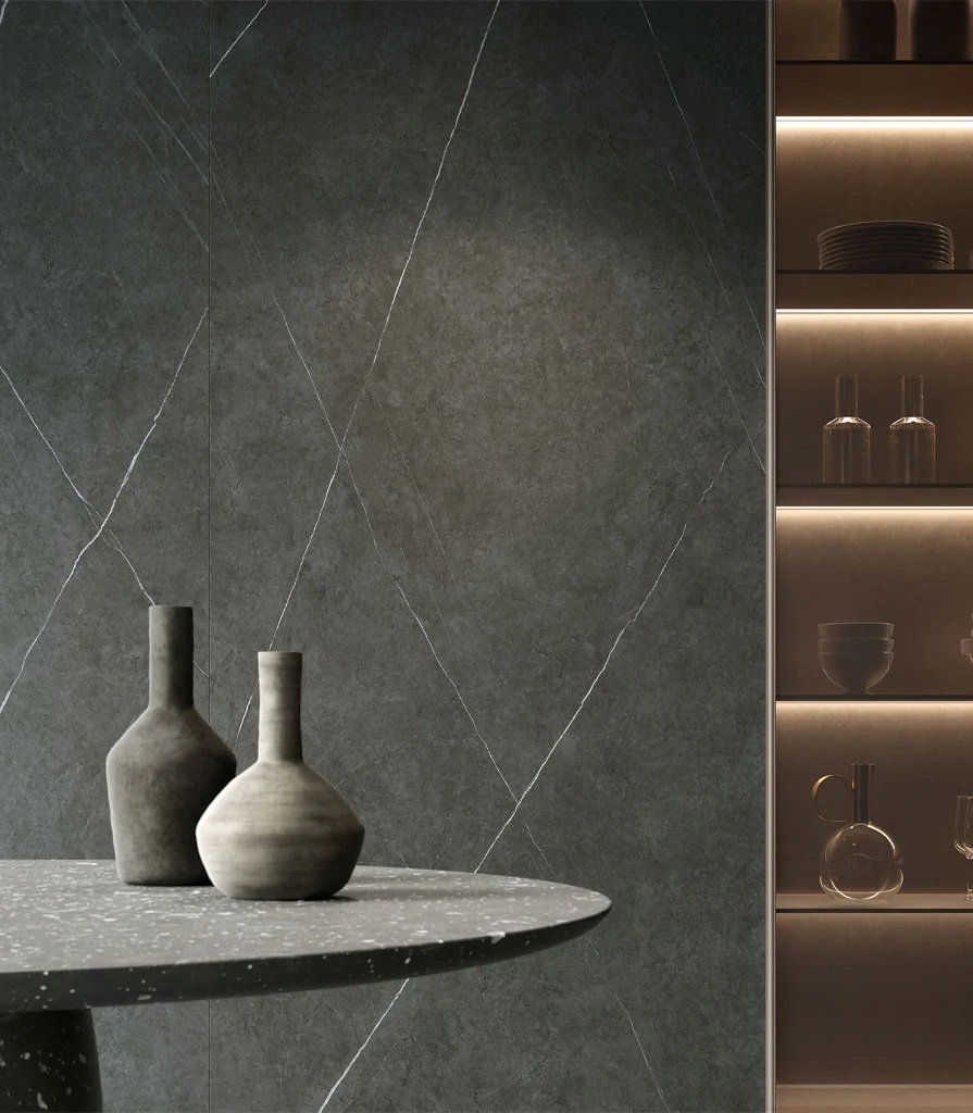 620110000156 Декор Metropolis Graphite Dark Mosaico Icon Натуральная - фото 22