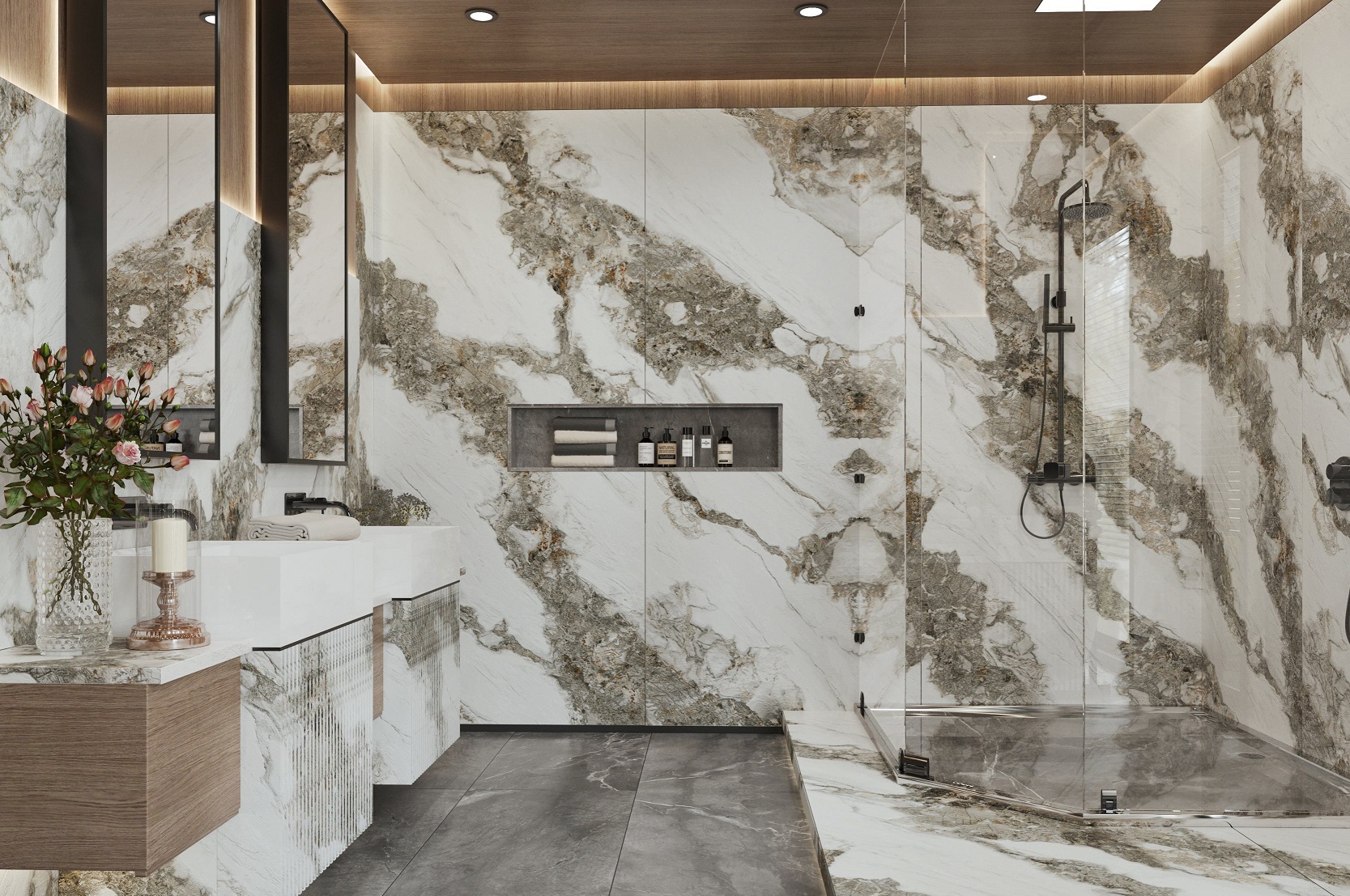 NTT3603C На пол Atlas Home Calacatta Empire 120x280 - фото 60