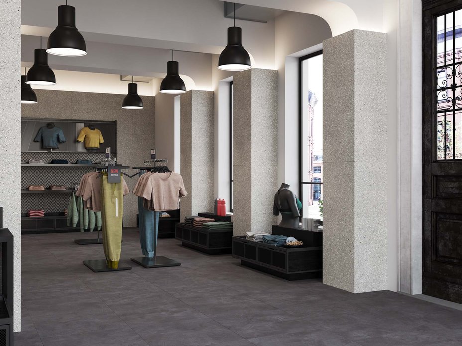 Set/Steptrade/CM02_NS/33x120/S1/Stripe/CM02_NS/14,5x120 Ступень Cosmos CM02 Beige неполированная прямоугольный бортик  подступенник 33x120 - фото 9