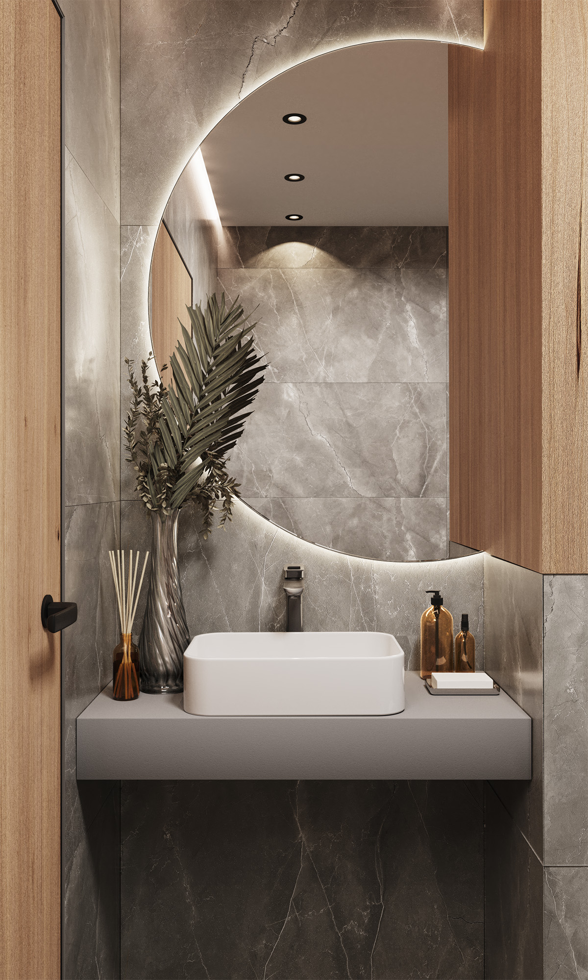 CL4002-A На пол Pulpis Nero Carving Lappato 60x120 - фото 14