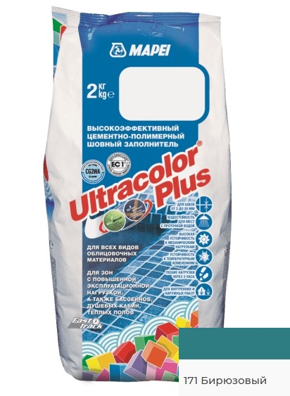  Ultracolor Plus ULTRACOLOR PLUS 171 Бирюзовый (2 кг) б/х