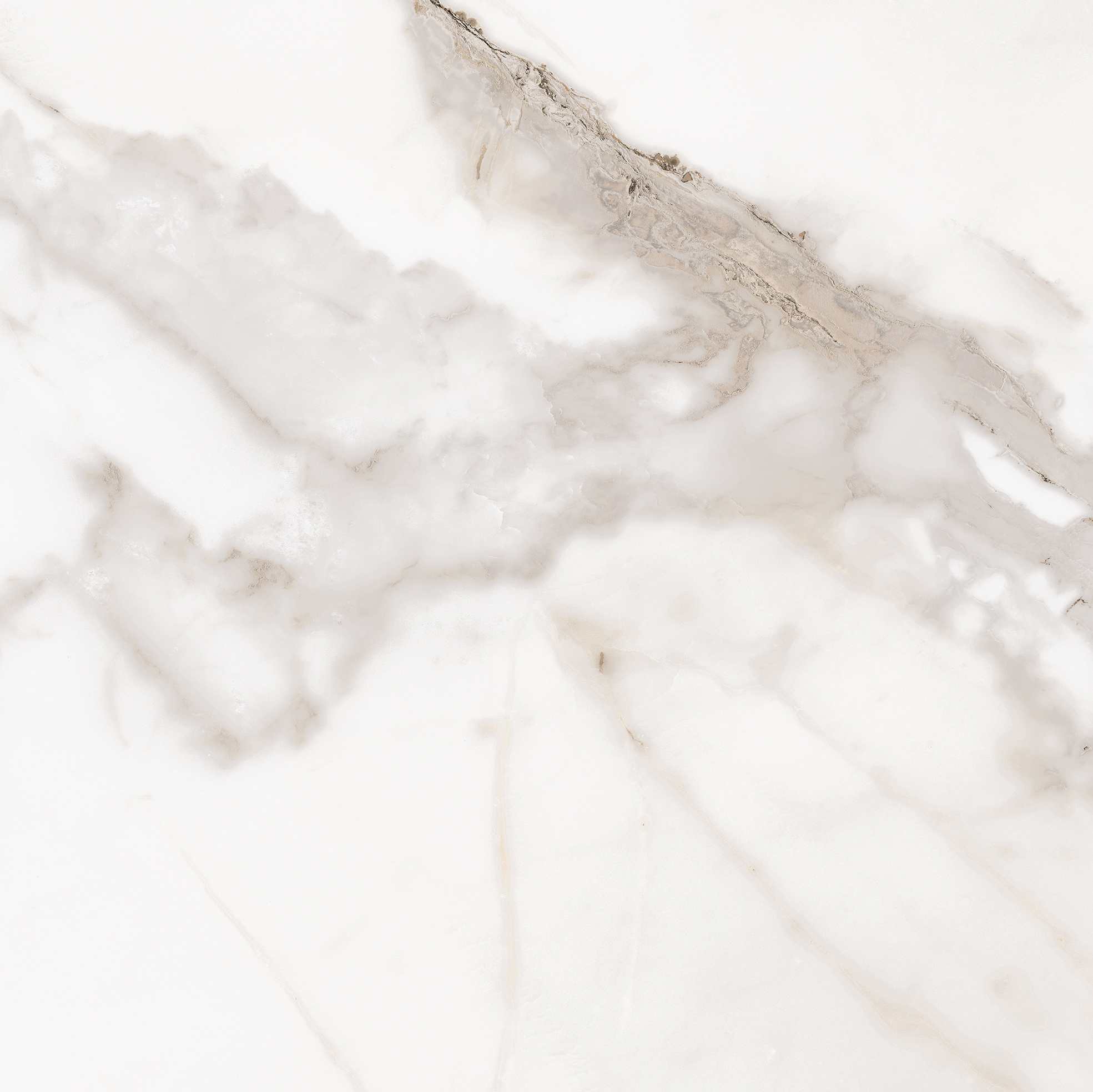 K-2001/MR/600x600x10 На пол Iceberg White K-2001 Матовый 60x60 - фото 3