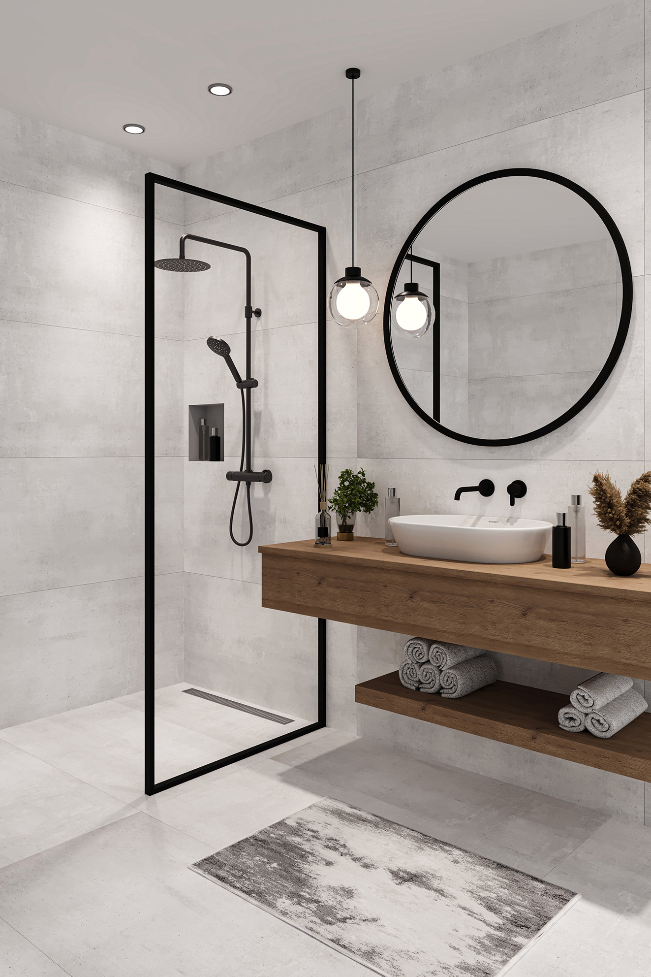 На пол Loft Rock Grey Matt 5mm 60x120 - фото 14