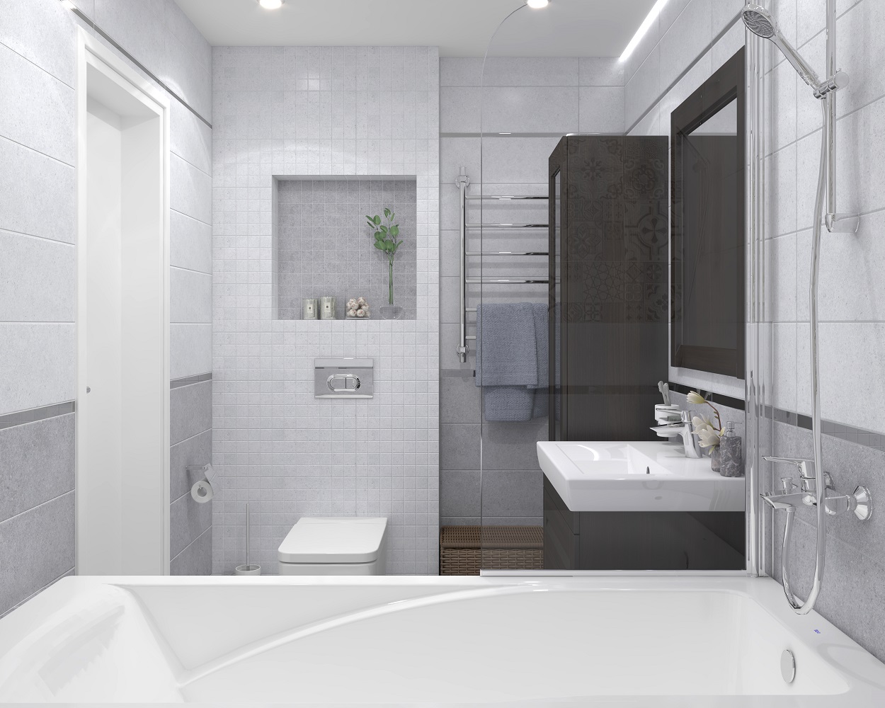 60108 На стену Mason Серая - фото 3