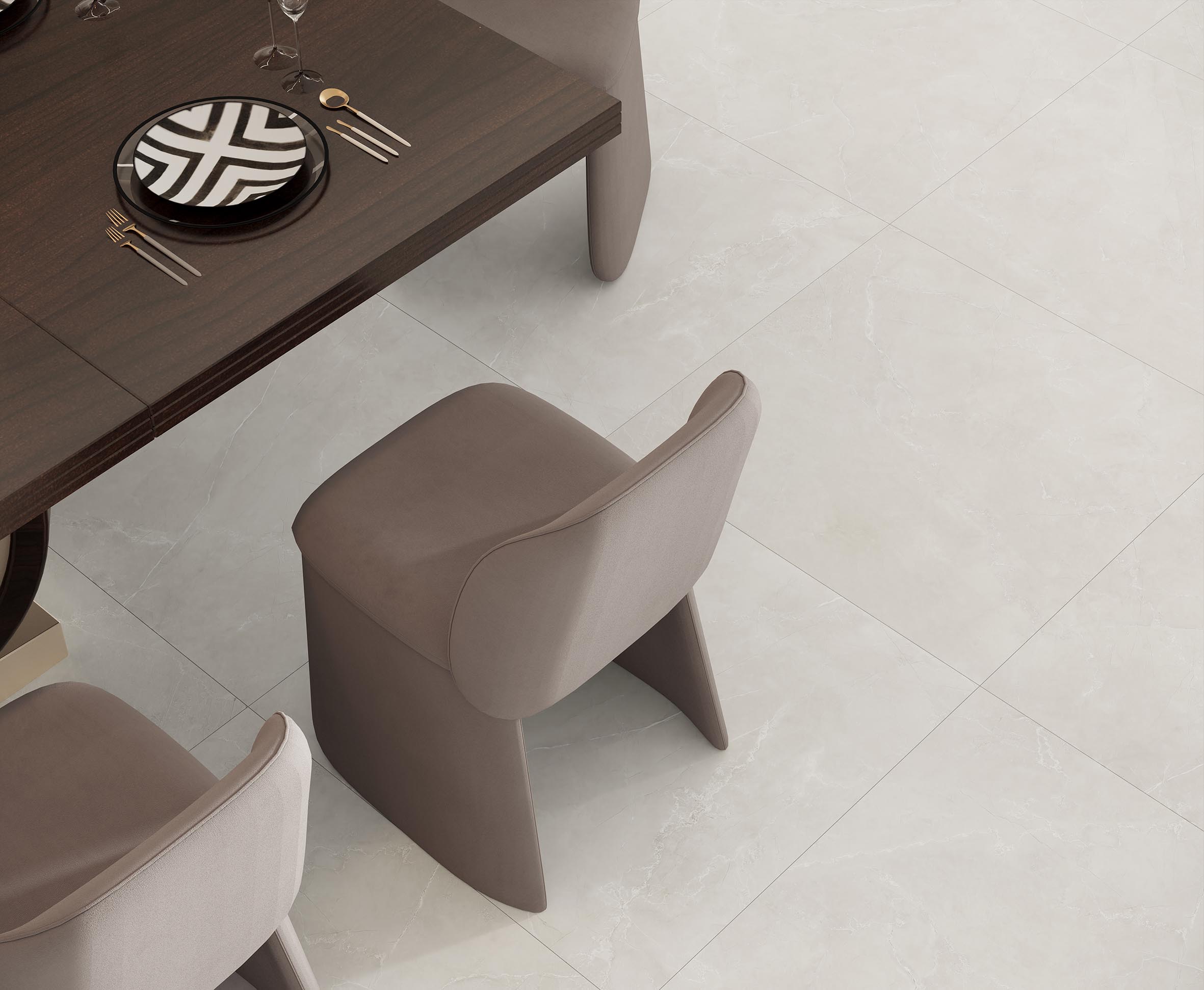 На пол Impronta Blanco Blanco 80х80 Сатинированный - фото 8