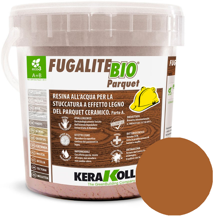  Fugalite Bio Эпоксидная затирка FUGALITE BIO №63 Afzelia