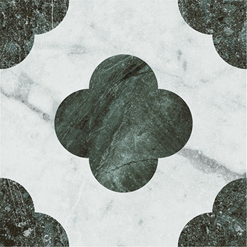 4101196 На пол Dandy Pin White Green 18.6x18.6 - фото 49