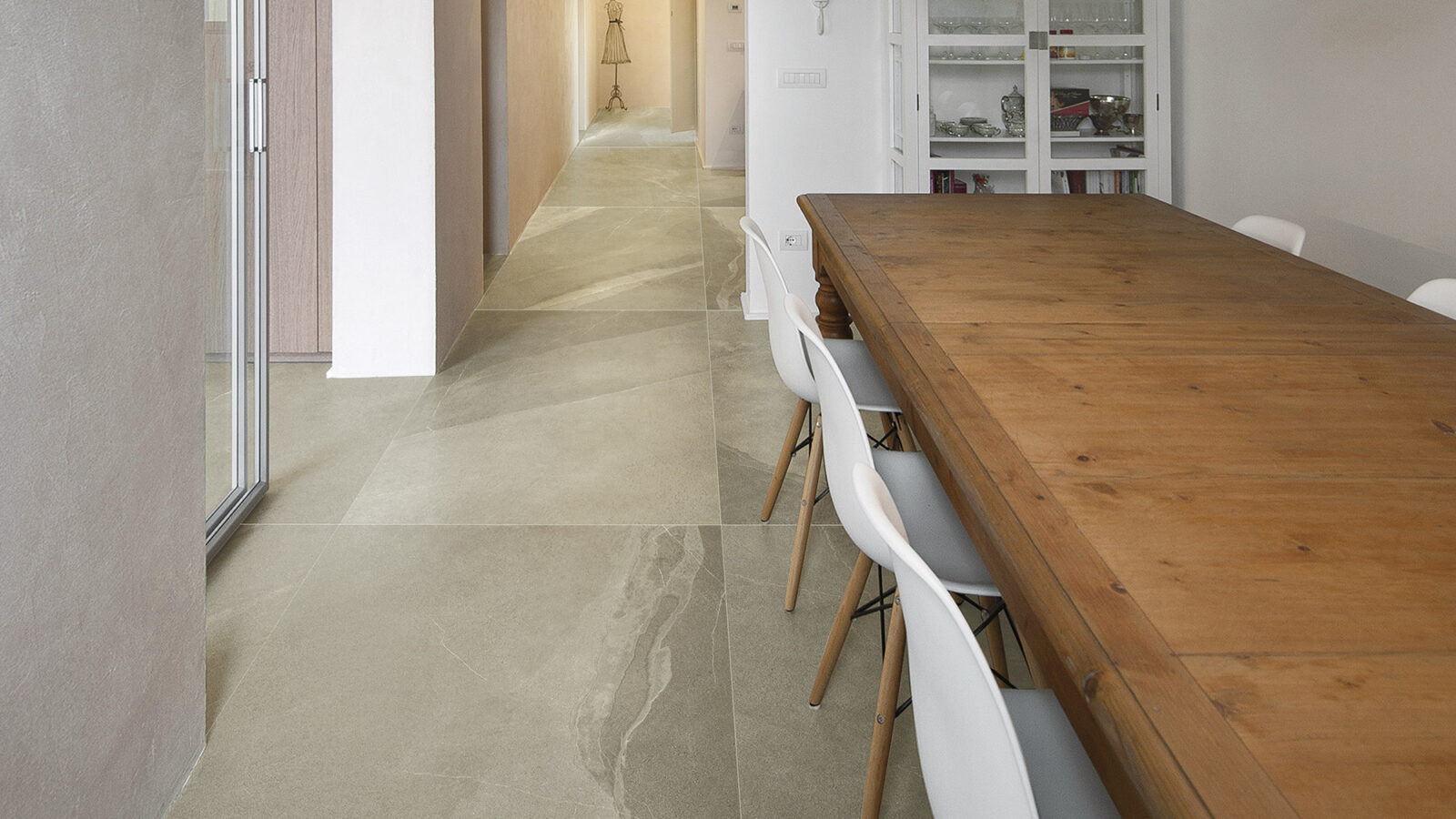 На пол Firestone White M. 60x60 - фото 16