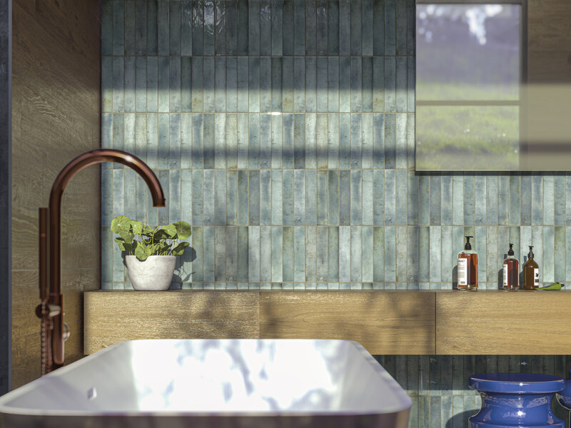 На стену Nautalis Turquoise Brillo 5х25 - фото 5