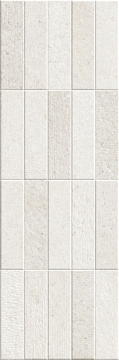 100347835 На стену Matika Block Bone 33.3x100 - фото 3