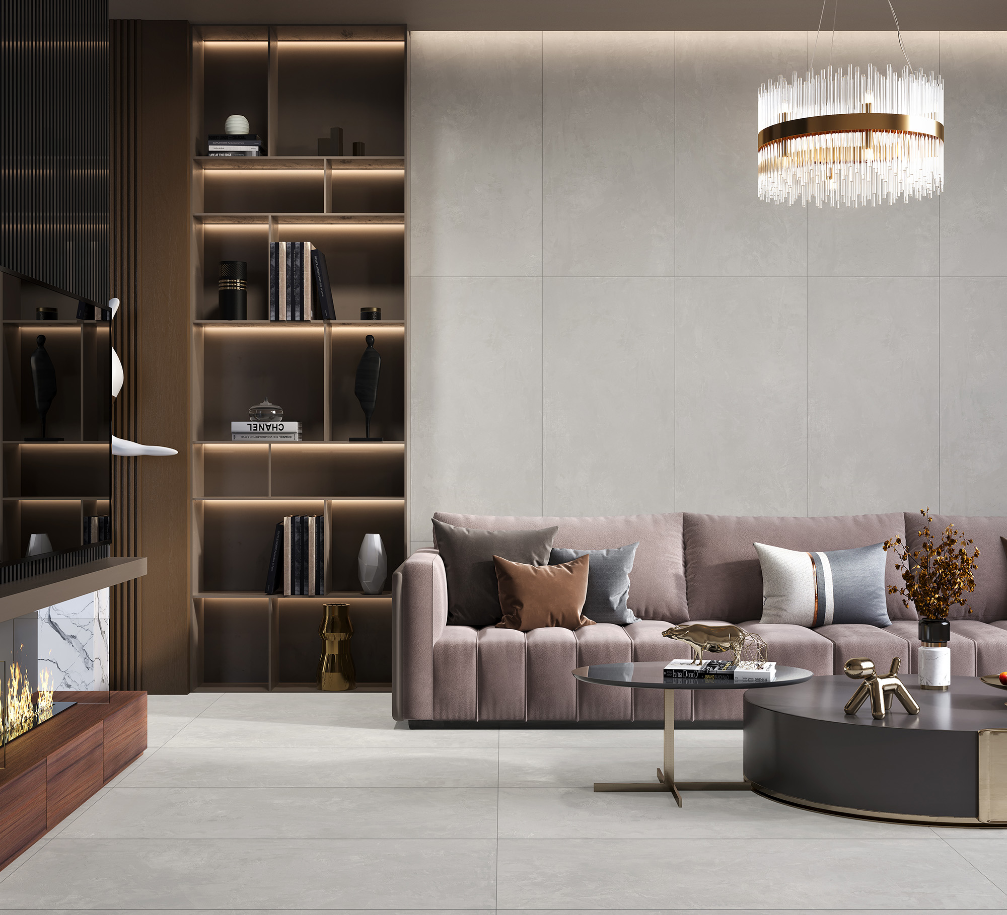 RT7008-A На пол Symphony Nero Matt Rustic 60x120 - фото 7