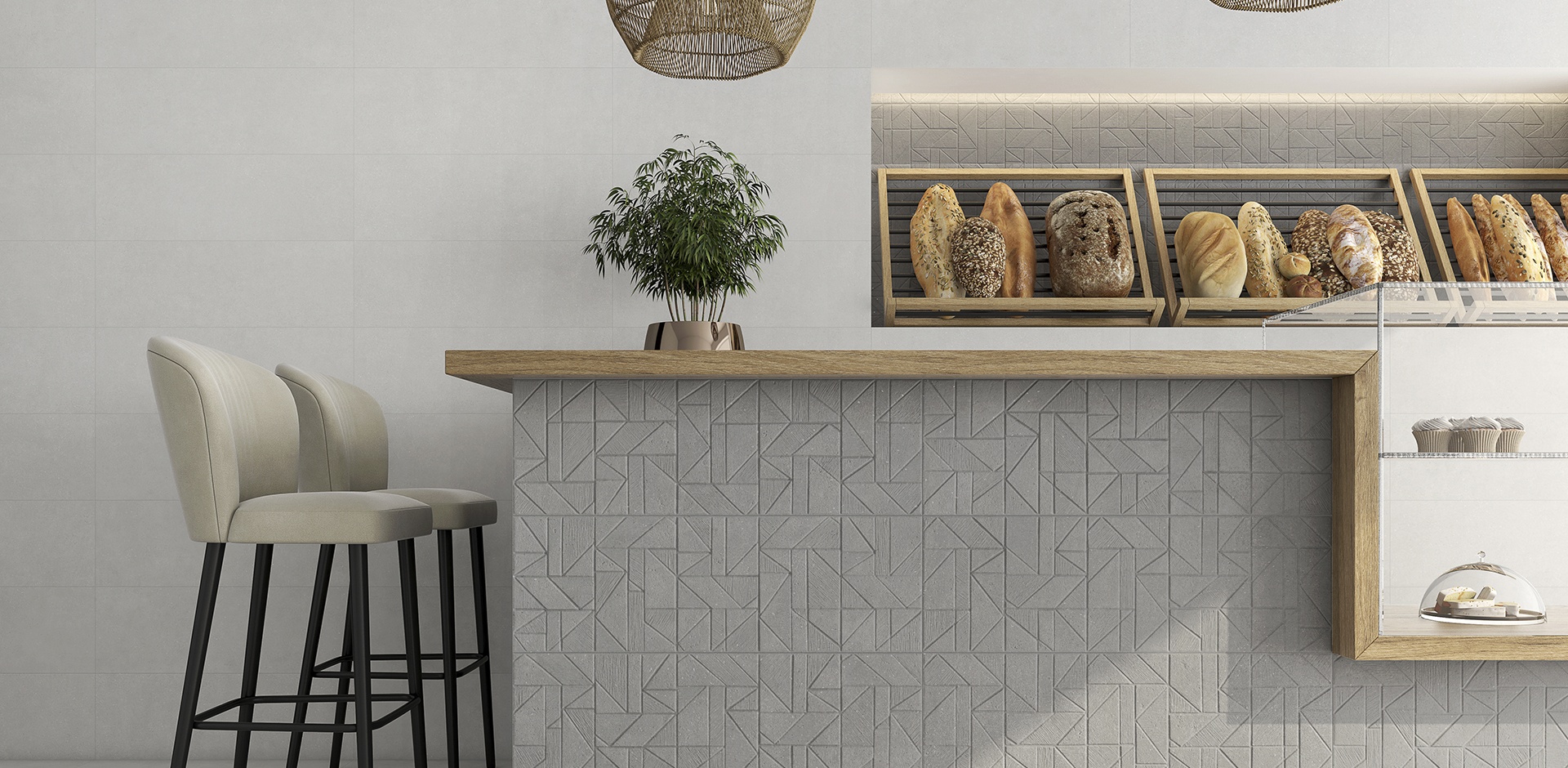 920356 На пол Gravel Pav. White rc 60x120 - фото 5