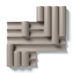 760356 Декор Rilievi 01 Tortora 50mm 36x35