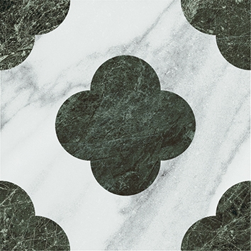 4101196 На пол Dandy Pin White Green 18.6x18.6 - фото 21