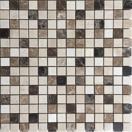 Turin-20 (Pol) 7*20*20 305*305 На пол Мозаика из натурального камня Turin-20 Pol
