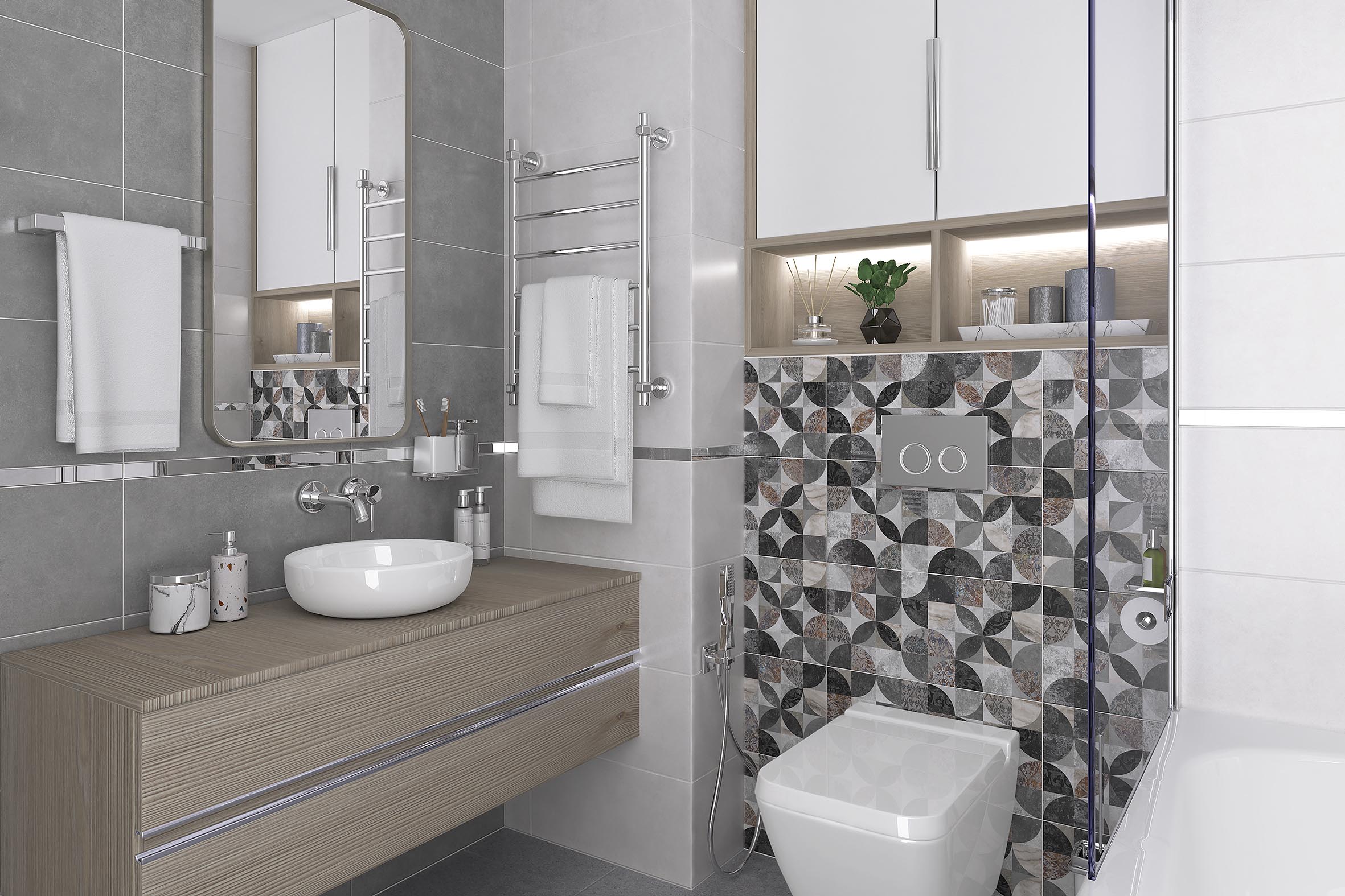 34087  На стену Focus Серая - фото 6