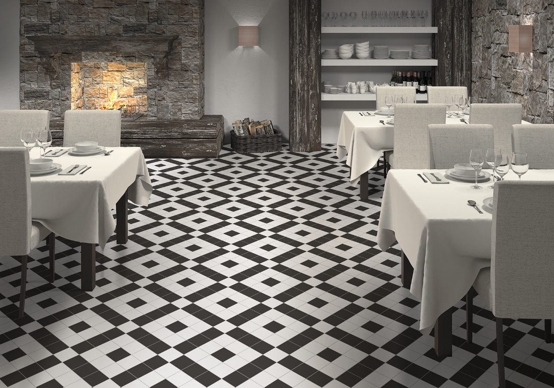 На пол Victorian Dreams Queen Blue 45.2x45.2 - фото 2