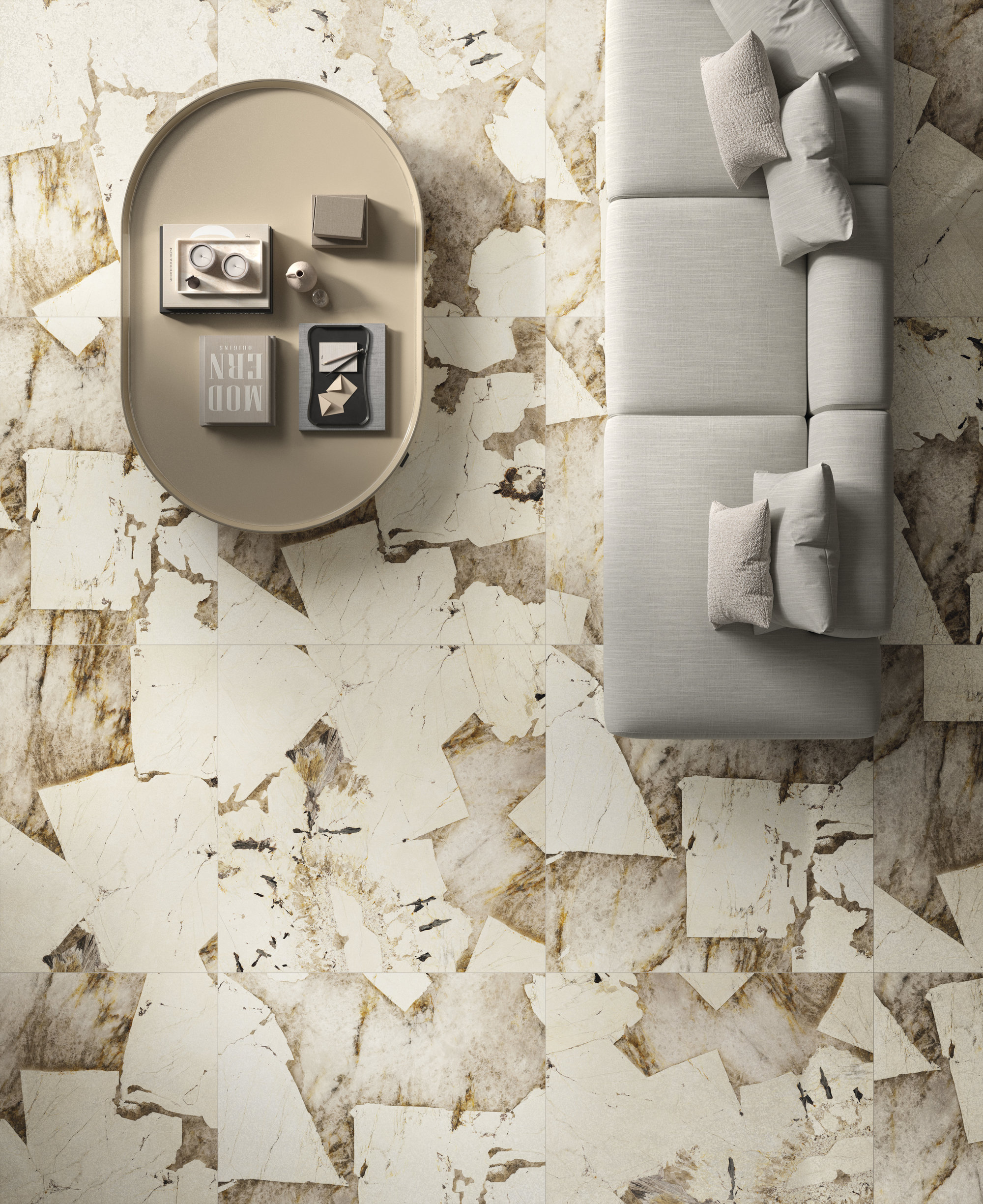 LU628373 На пол Select Gem Rose Lucido 8mm 60x120 - фото 6