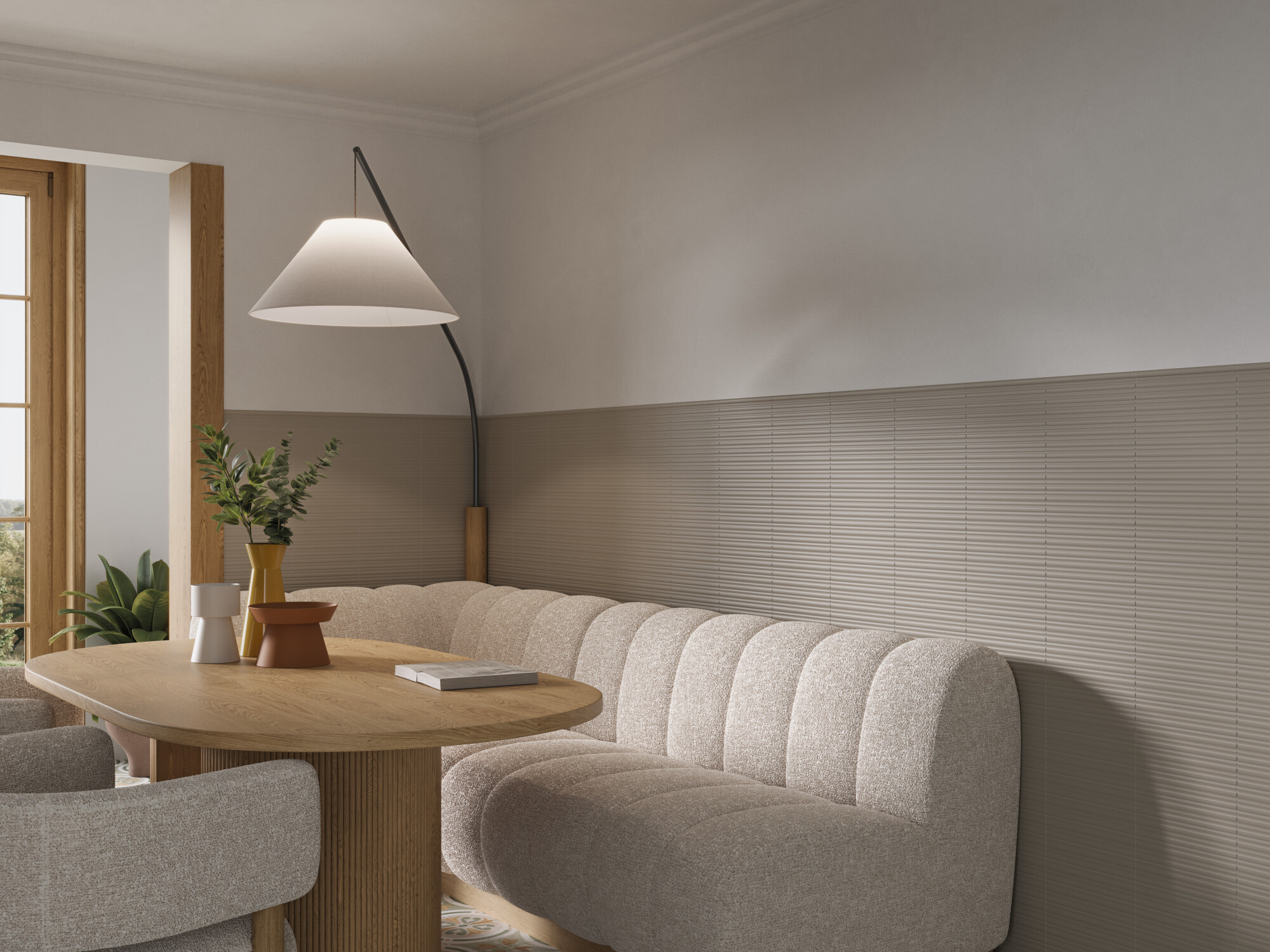 41735 На стену Rainbow White 5x25 - фото 6