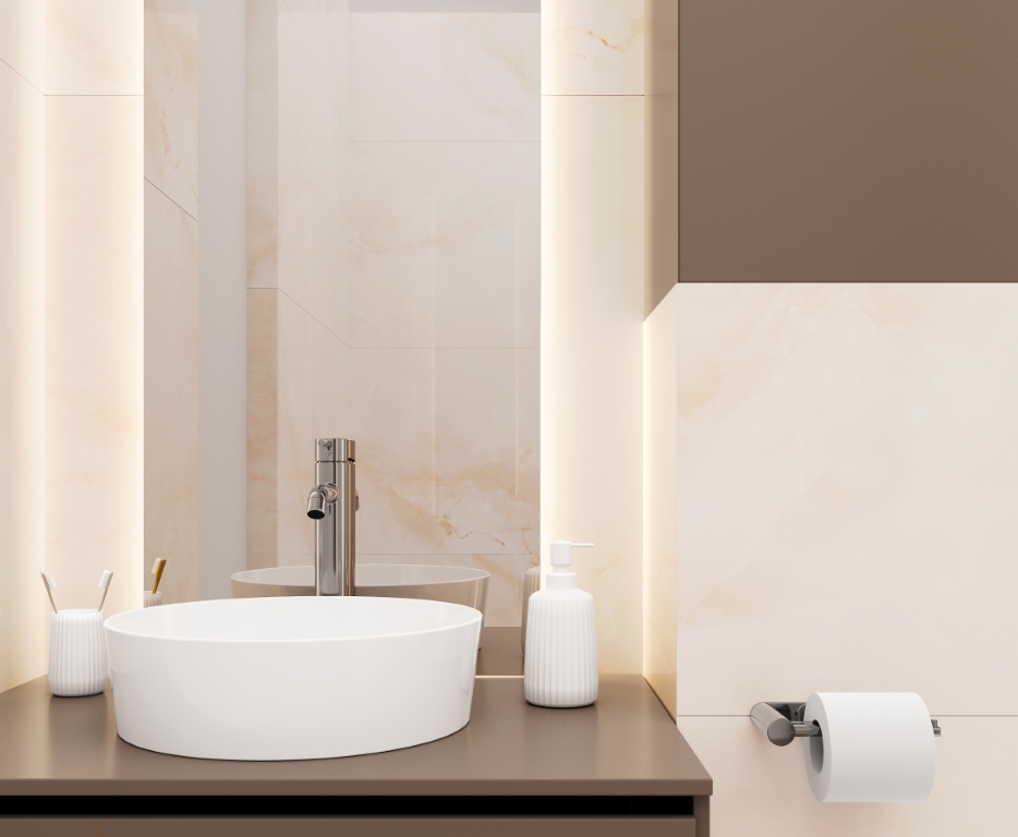 На пол Advance Crema Бежевый полированный 80х80 - фото 15