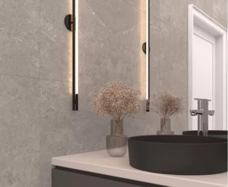 На пол Capri Gris Серый 60х120 Сатинированный Карвинг - фото 7