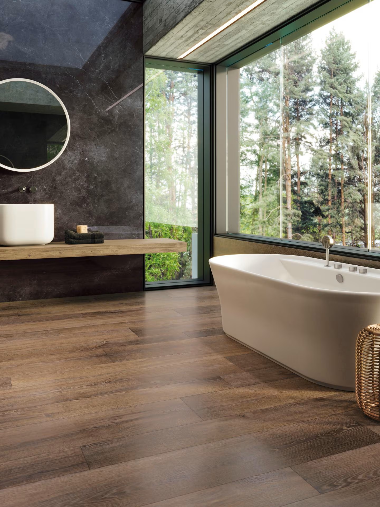 100348298 На пол Xlight Velluto Nero Polished 6mm 120x120 - фото 9