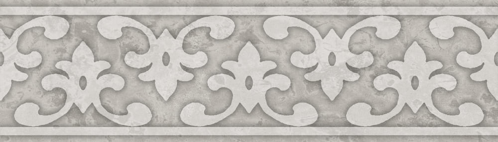 OS/A296/8349 Бордюр Ферони Серый Светлый Матовый 20x5.7 - фото 3