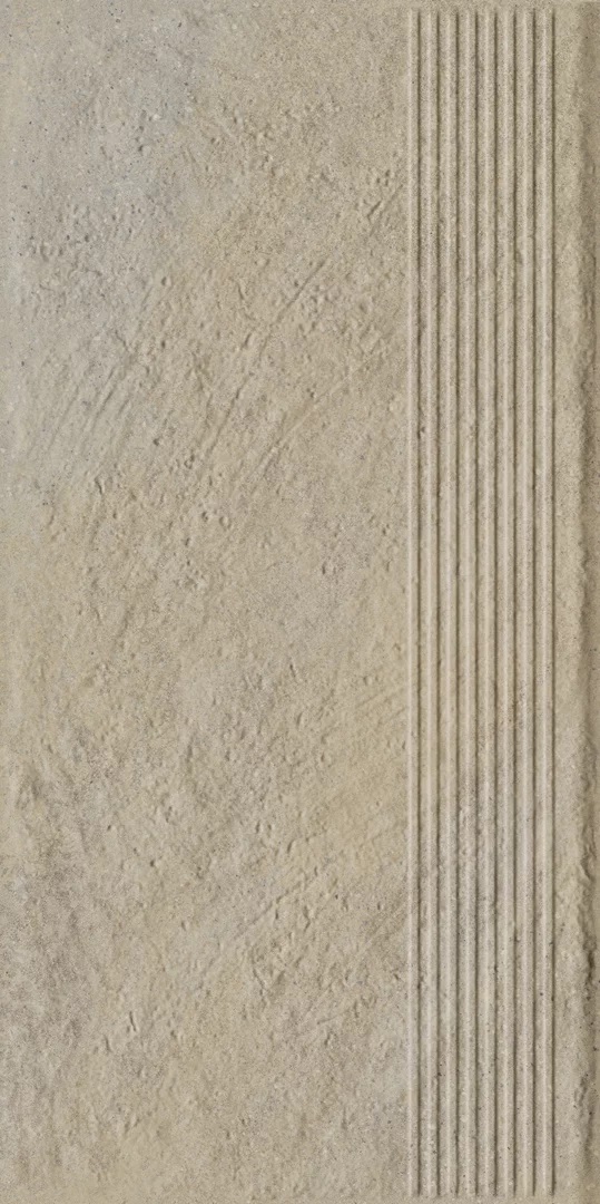 Ступень Eremite Crema Stopnica Prosta Struktura Mat B1a 30x60 - фото 4