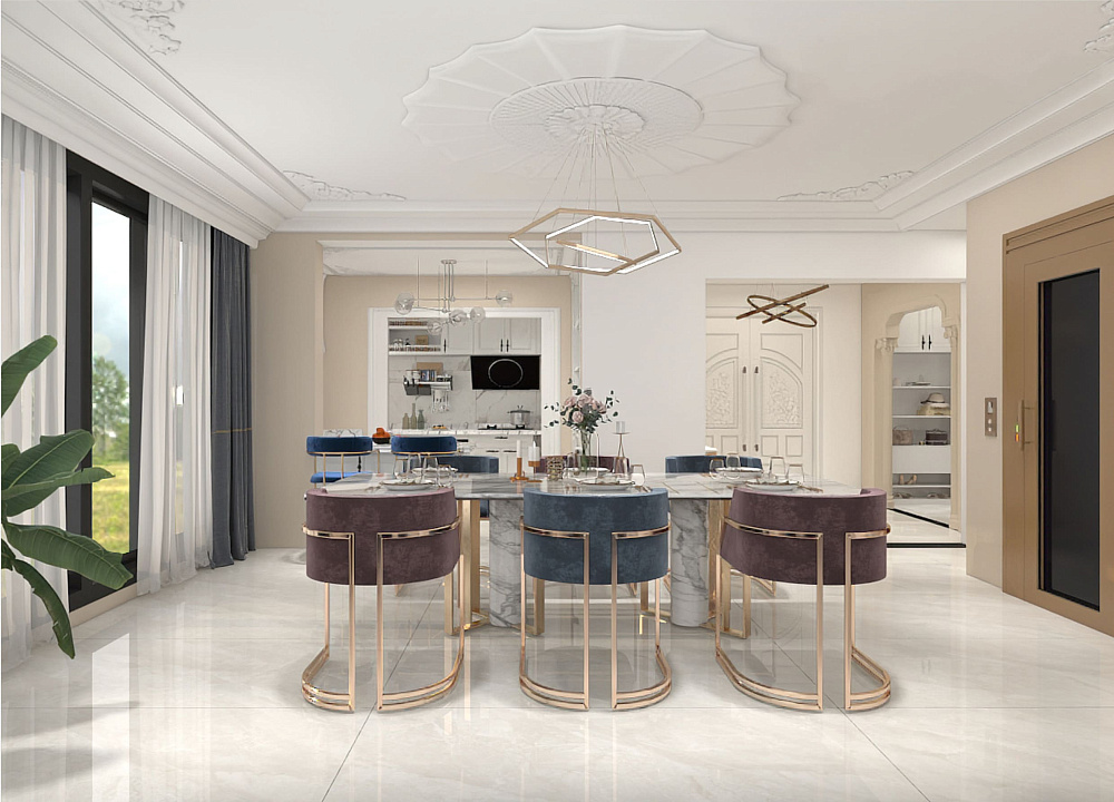 BHW-0018 На пол Precious Stone Polished (Sinking Ink) 600x1200x8 - фото 5