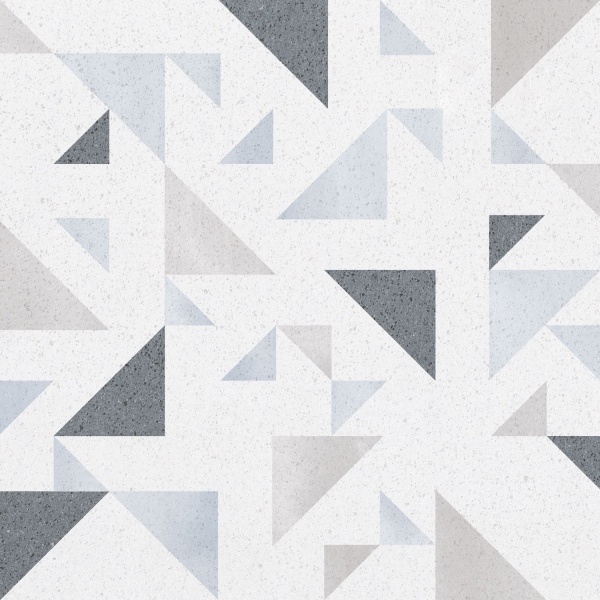 K947848R0001VTE0 Декор Impression Геометрический холодная гамма 60х60 - фото 2