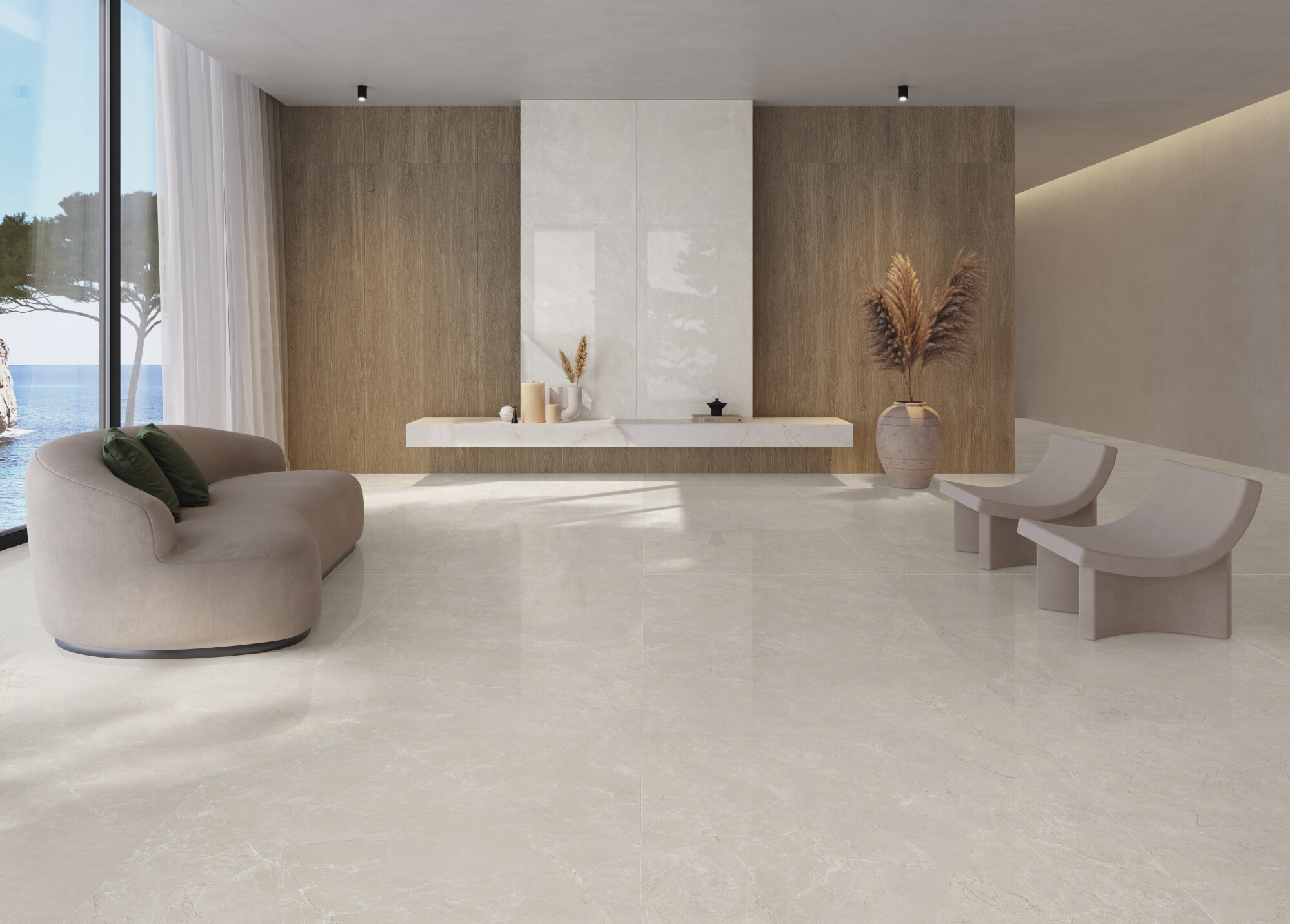 41791 На пол Museum Eden Sand/100X100X0.8/A/R 100x100 - фото 22