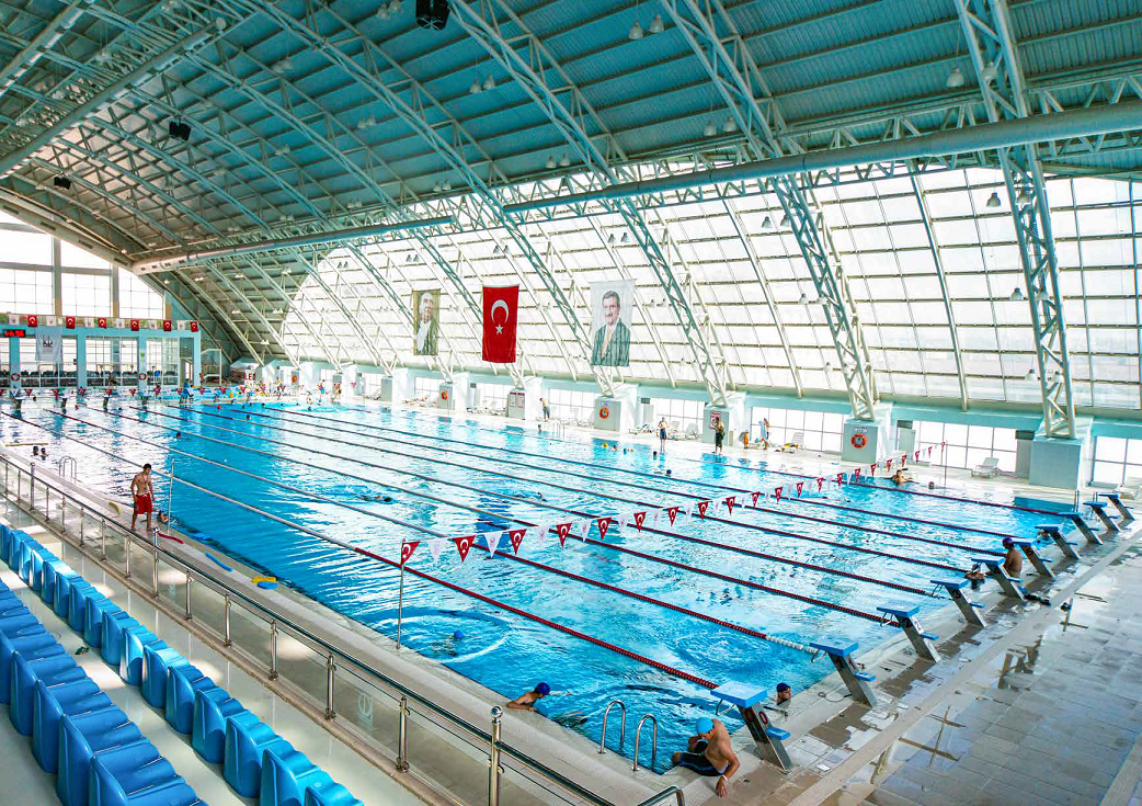 K107 Декоративная вставка Olympic Series Внутренний переливной водоотводный канал Cobalt 15x24.5 - фото 2