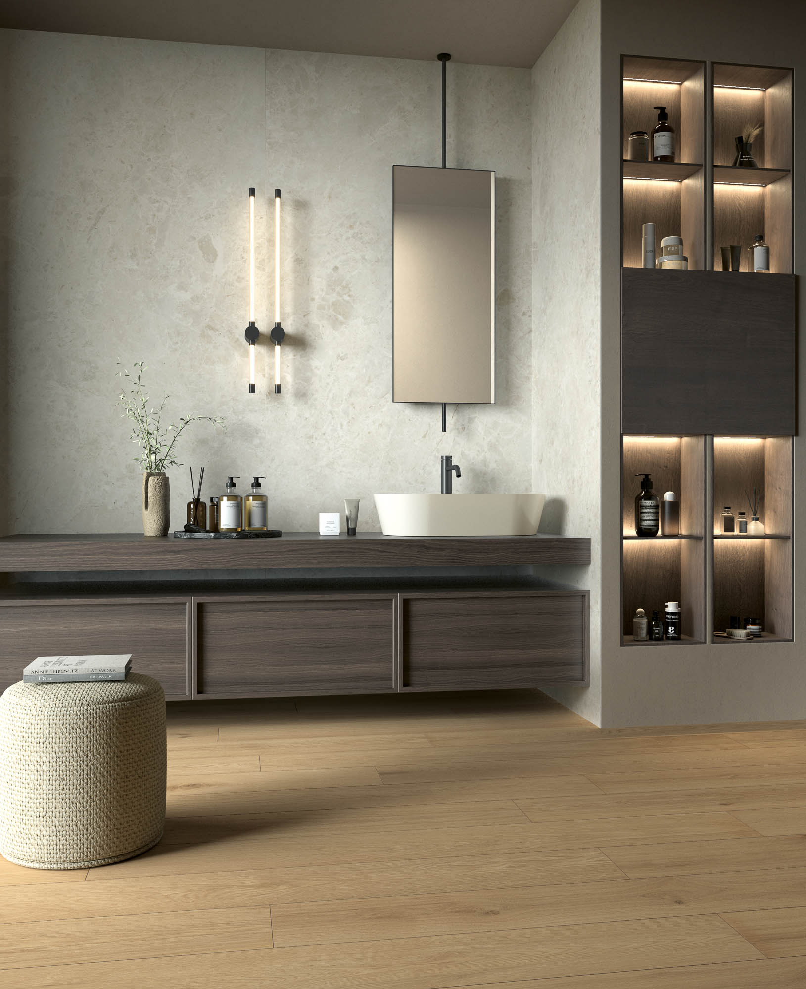 104718 На пол Breccia Paradiso Beige Levigato 8.5mm 60x120 - фото 14