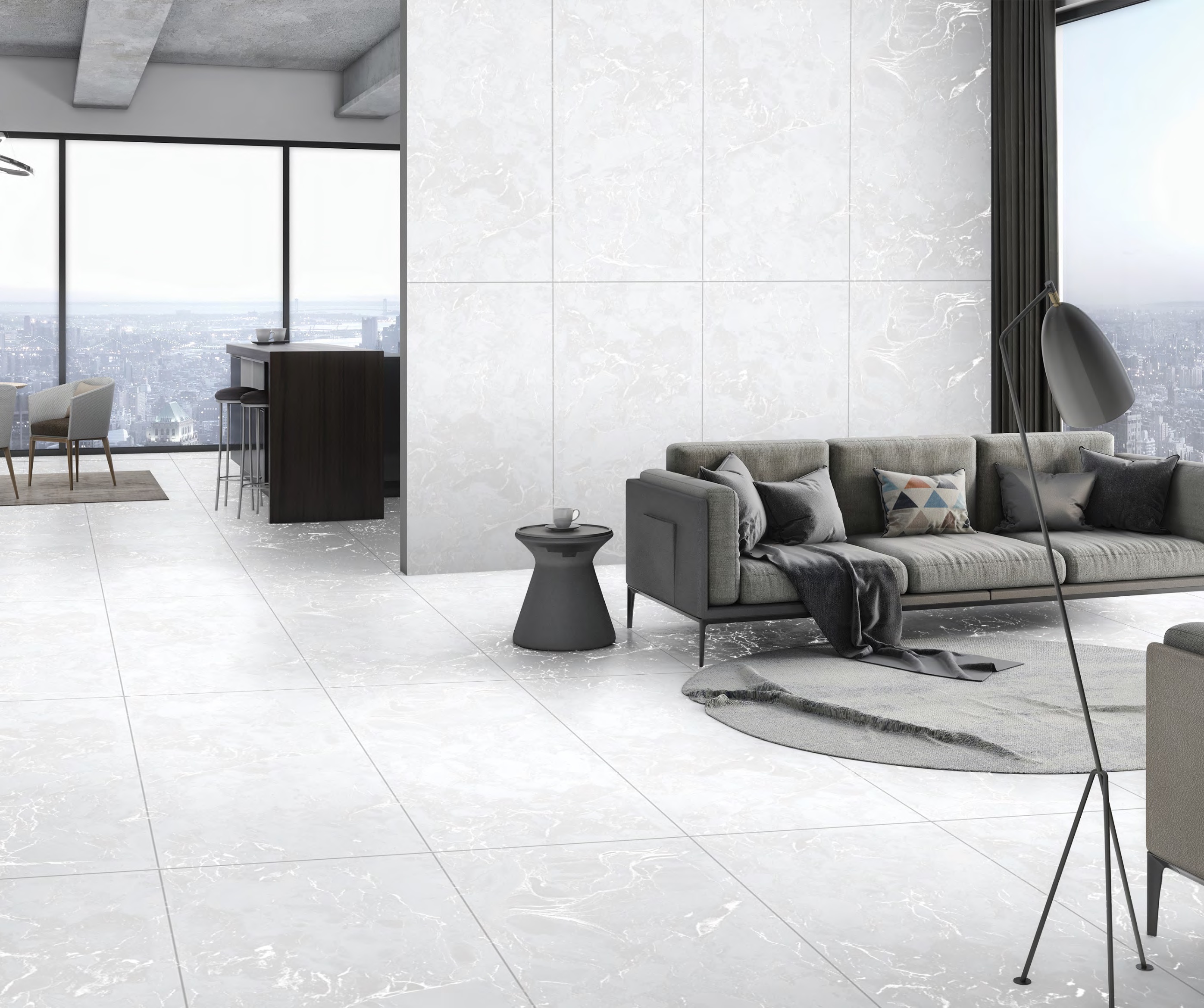 RC5032 На пол Carving Endless Collection White 60х120 - фото 6