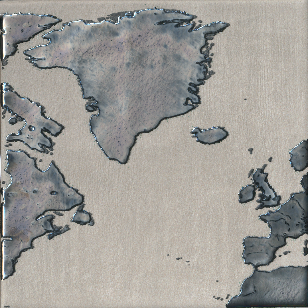 OS/A249/8x/5285 Панно Вокруг Света Карта 80x40 (компл. из 8 шт.) - фото 3