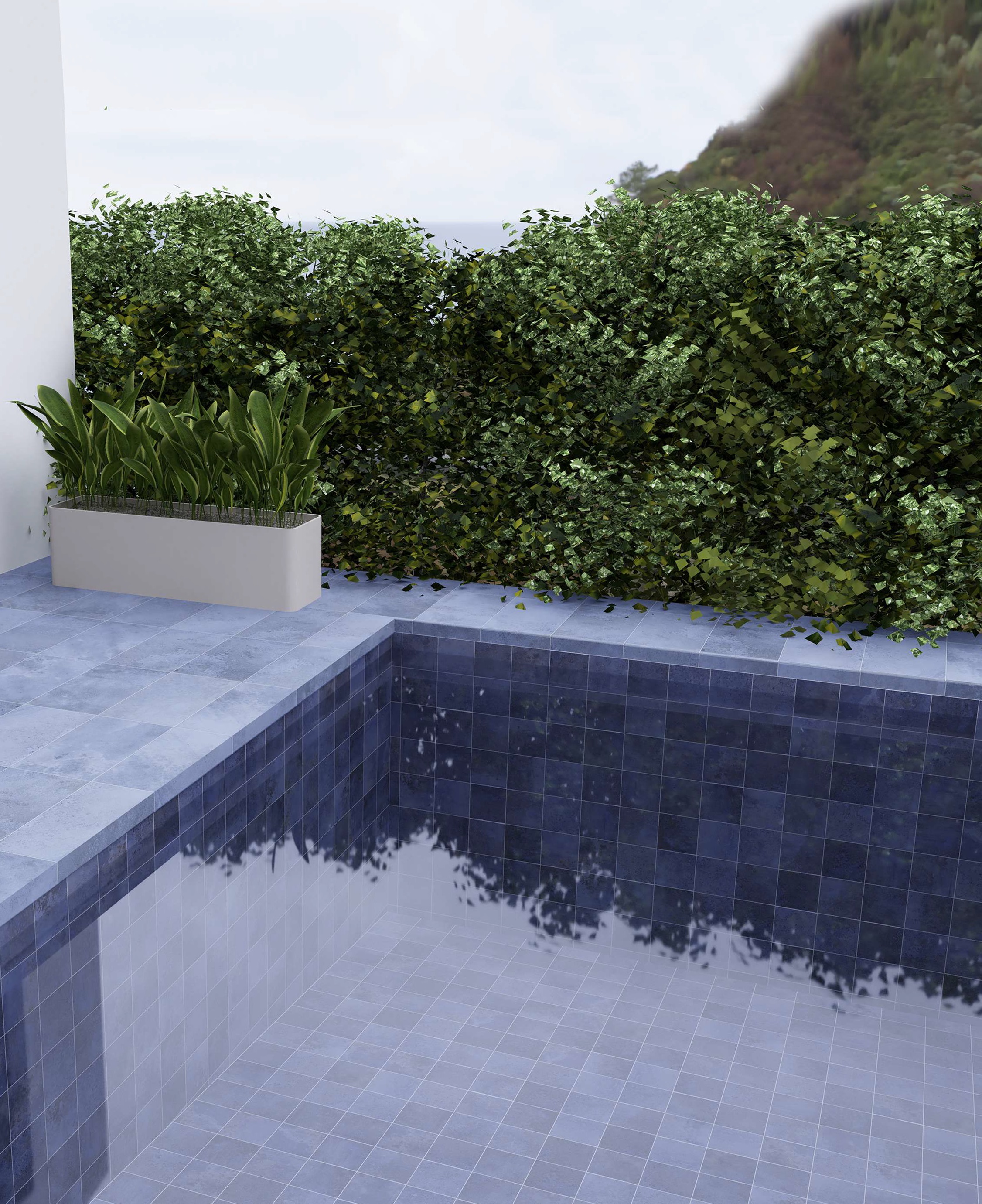 На пол Bali 5416 Azul R12/C3 258х465х8.8 - фото 5