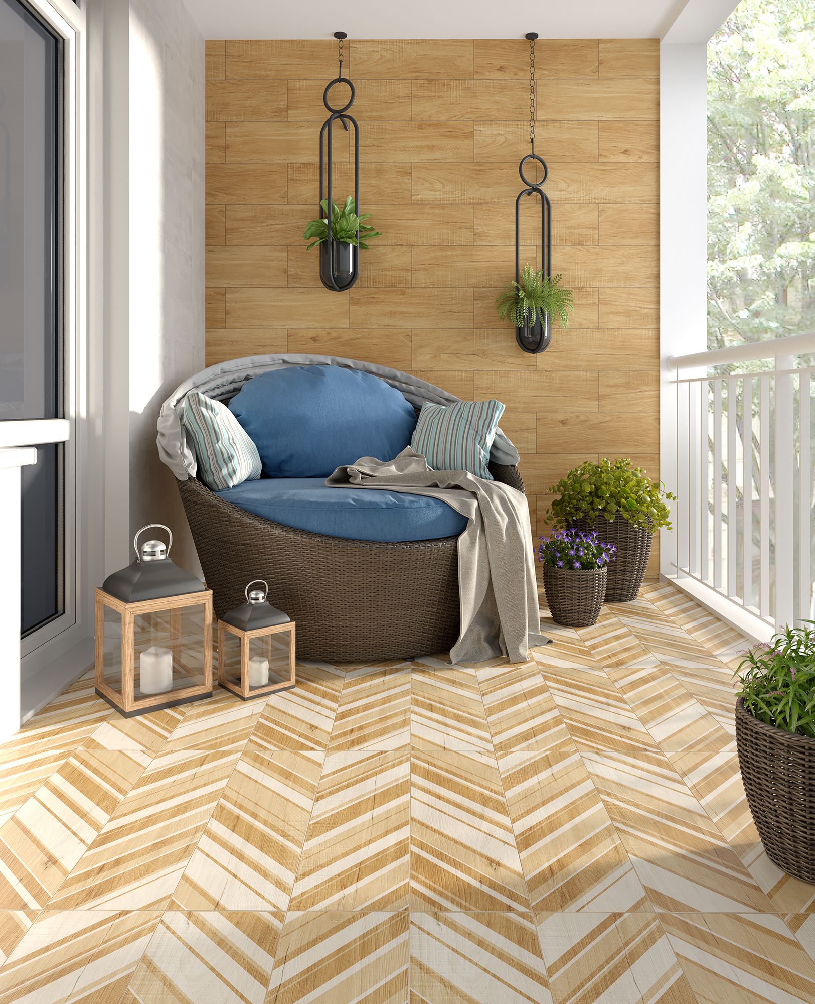 G-81/MR/200x600x9 На пол Home Wood Медовый 60x20 Матовый ректифицированный - фото 11