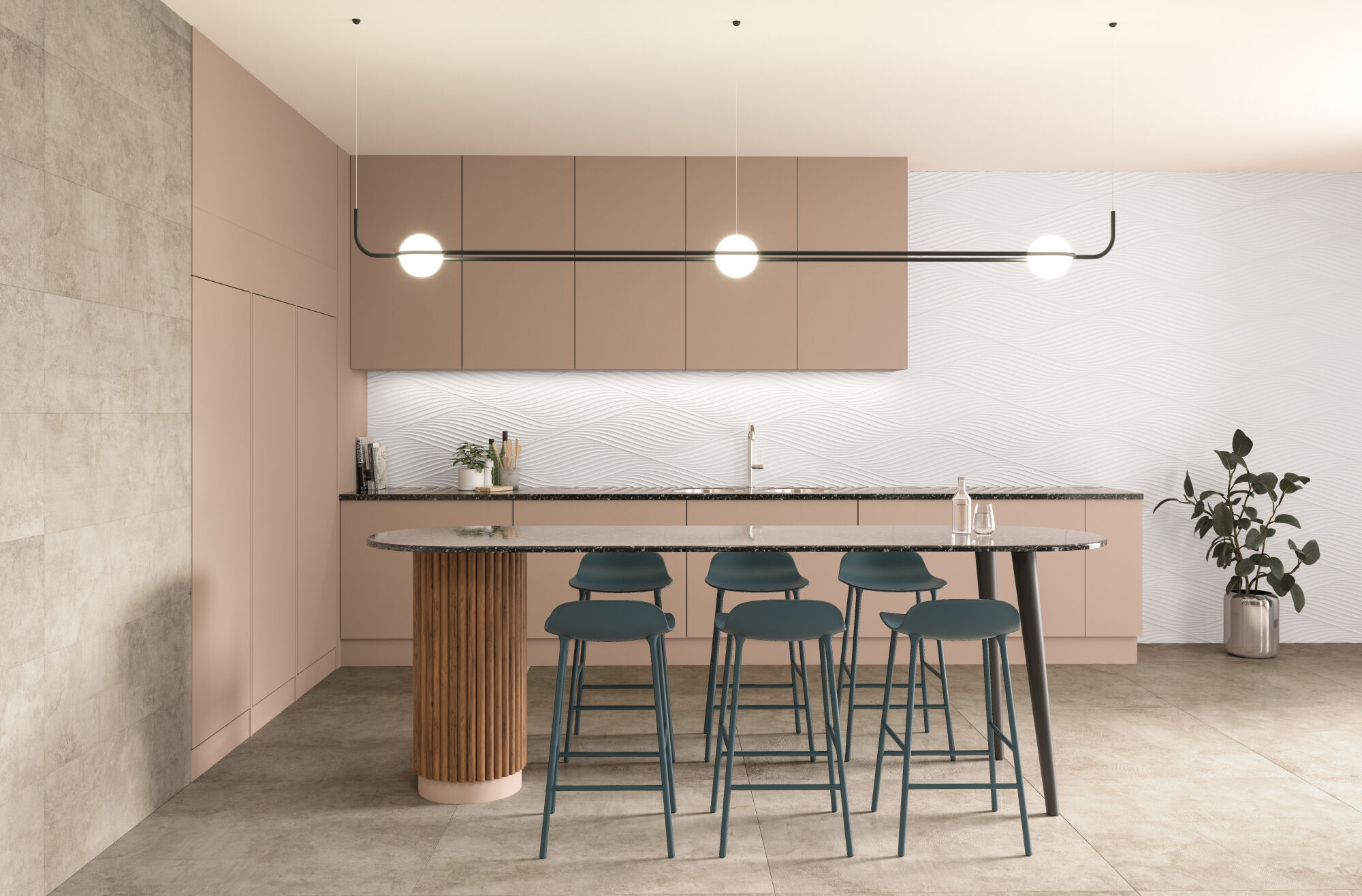 40283 На стену Cotton White/33.3X100X0.86/R 33.3x100 - фото 6