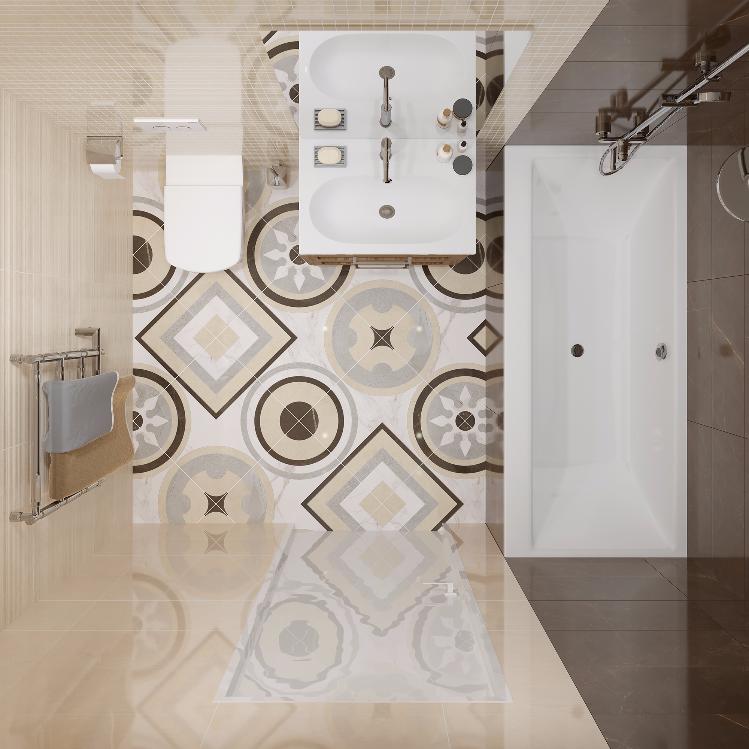 K-1001/LR/m01/300x300x10 На пол Marble Trend K-1001-LR-m01 - фото 12