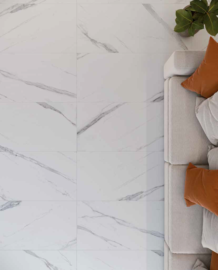 На пол Aurea Calacatta Lev.Oro Rett 60x120 - фото 4