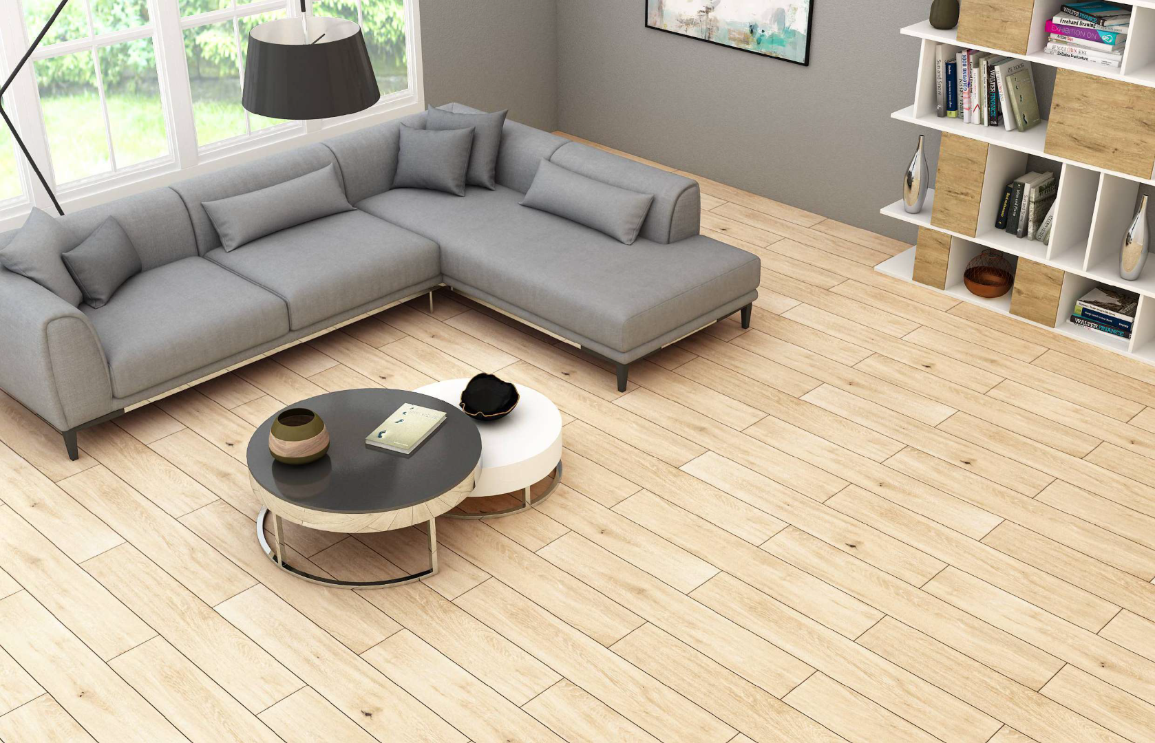 12L-008 На пол Jasmin Wood Brown Matt 20х120 - фото 5