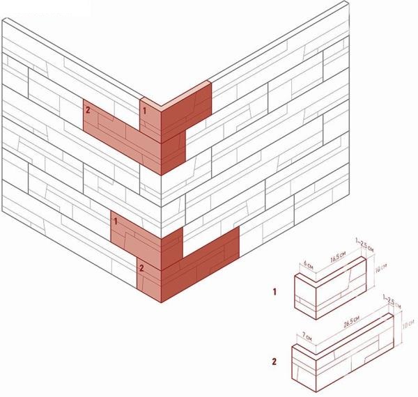270-45 На стену Норд Ридж Красный 7x26.5x10  - фото 2