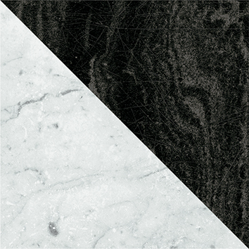 4101199 На пол Dandy Flag Black White 18.6x18.6 - фото 29